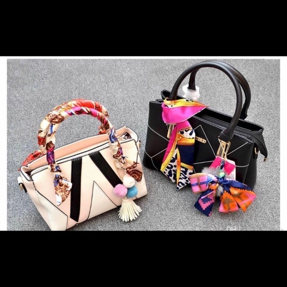 One Twilly Handbag Headband Neck Scarf - Picture 14 of 15